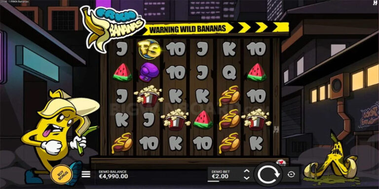 Go Bananas with Wins in the Wild FRKN Bananas Slot!